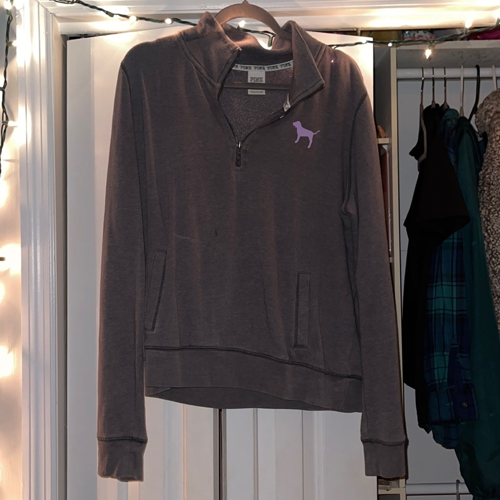 VS Pink Quarter Zip